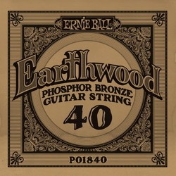 Струны Ernie Ball Earthwood Phosphor Bronze Single 40