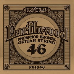 Струны Ernie Ball Earthwood Phosphor Bronze Single 46