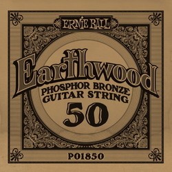 Струны Ernie Ball Earthwood Phosphor Bronze Single 50