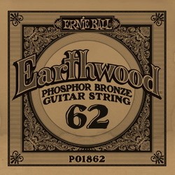 Струны Ernie Ball Earthwood Phosphor Bronze Single 62