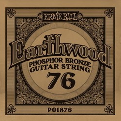 Струны Ernie Ball Earthwood Phosphor Bronze Single 76
