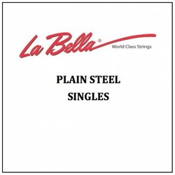 Струны La Bella Plain Steel PS011