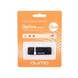 USB Flash (флешка) Qumo Optiva OFD-02 (зеленый)