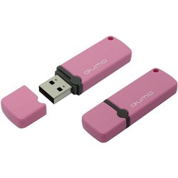 USB Flash (флешка) Qumo Optiva OFD-02 16Gb (розовый)