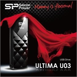 USB Flash (флешка) Silicon Power Ultima U03 (черный)
