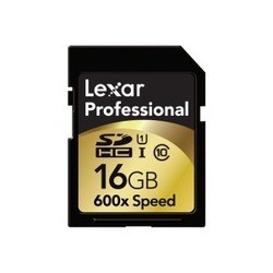 Карта памяти Lexar Professional 600x SDHC UHS-I 16Gb