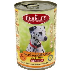Корм для собак Berkley Adult Canned Game/Brown Rice 2.4 kg