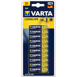 Аккумулятор / батарейка Varta Longlife 30xAA