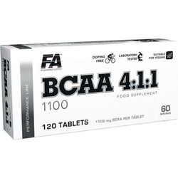Аминокислоты Fitness Authority BCAA 4-1-1 1100 mg 120 tab