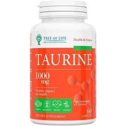 Аминокислоты Tree of Life Taurine 1000 mg 60 cap