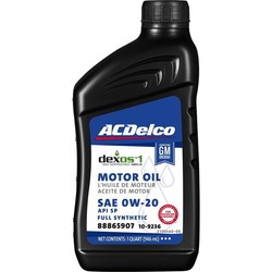Моторное масло ACDelco Dexos1 Full Synthetic 0W-20 1L