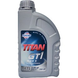 Моторное масло Fuchs Titan GT1 Flex 5 0W-20 1L