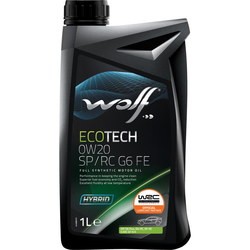 Моторное масло WOLF Ecotech 0W-20 SP/RC G6 FE 1L