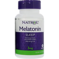 Аминокислоты Natrol Melatonin 3 mg 120 tab