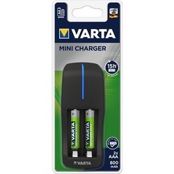 Зарядка аккумуляторных батареек Varta Mini Charger + 2xAAA 800 mAh