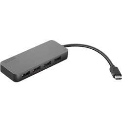 Картридер / USB-хаб Lenovo USB-C to 4 Port USB-A Hub 4X90X21427