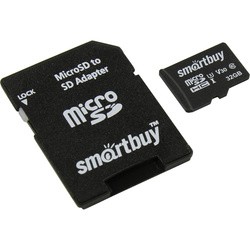 Карта памяти SmartBuy microSDHC Pro U3