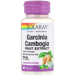 Сжигатель жира Solaray Garcinia Cambogia Fruit Extract 500 mg 60 cap