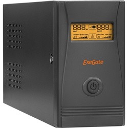 ИБП ExeGate Power Smart ULB-600 LCD AVR C13 RJ USB EP285559RUS