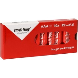 Аккумулятор / батарейка SmartBuy 10xAAA Ultra Alkaline