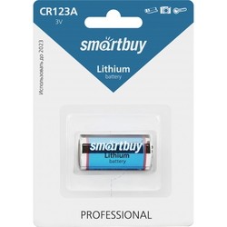 Аккумулятор / батарейка SmartBuy 1xCR123A