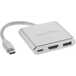 Картридер / USB-хаб Telecom TUC010