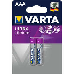 Аккумулятор / батарейка Varta Ultra Lithium 2xAAA
