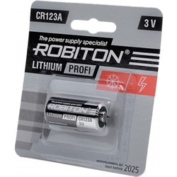 Аккумулятор / батарейка Robiton 1xCR123