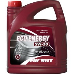 Моторное масло Favorit Eco Energy 5W-20 4L