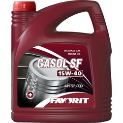 Моторное масло Favorit Gasol SF 15W-40 5L