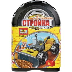 Конструктор Gorod Masterov Bulldozer 7542