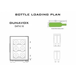 Винный шкаф Dunavox DAFT-6.16