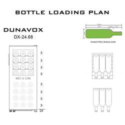 Винный шкаф Dunavox DAFT-24.68DSC