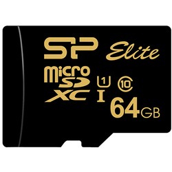 Карта памяти Silicon Power Golden Series Elite microSDXC 64Gb