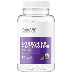 Аминокислоты OstroVit L-Theanine plus L-Tyrosine Vege 90 cap