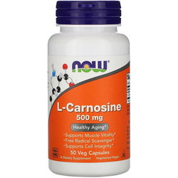 Аминокислоты Now L-Carnosine 500 mg 50 cap