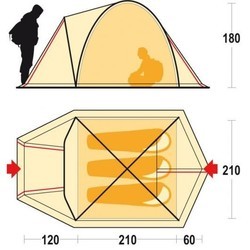 Палатки Ferrino Shaba 4
