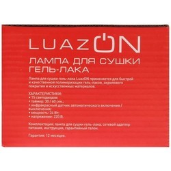Лампа для маникюра Luazon LUF-20