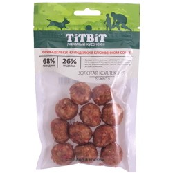 Корм для собак TiTBiT Turkey Meatballs in Cranberry Sauce 0.07 kg