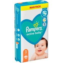 Подгузники Pampers Active Baby 3 / 66 pcs