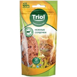 Корм для кошек TRIOL Tender Beef Hearts with Cod 0.04 kg