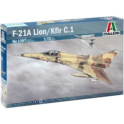 Сборная модель ITALERI F-21A Lion/Kfir C.1 (1:72)
