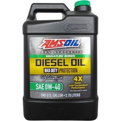 Моторное масло AMSoil Signature Series Max-Duty Synthetic Diesel Oil 0W-40 3.78L