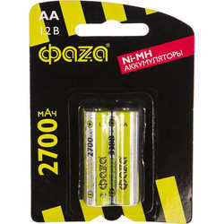 Аккумулятор / батарейка FAZA 2xAA 2700 mAh