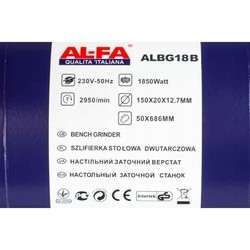 Точильно-шлифовальный станок AL-FA ALBG18B