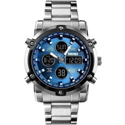 Наручные часы SKMEI 1389 Silver-Black-Blue