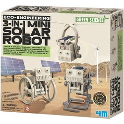 Конструктор 4M 3 in 1 Mini Solar Robot 00-03377