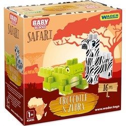 Конструктор Wader Baby Blocks Safari 41501