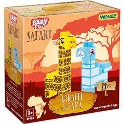 Конструктор Wader Baby Blocks Safari 41500