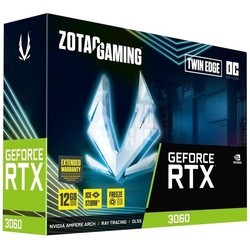 Видеокарта ZOTAC GeForce RTX 3060 Twin Edge OC LHR